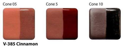 AMACO Velvet Underglaze V-385 - Cinnamon - 2 fluid oz.